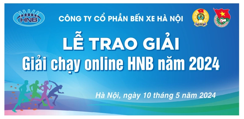 Lễ trao giải chạy bộ online HNB lần thứ I năm 2024