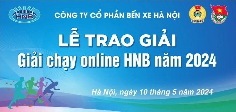 Lễ trao giải chạy bộ online HNB lần thứ I năm 2024