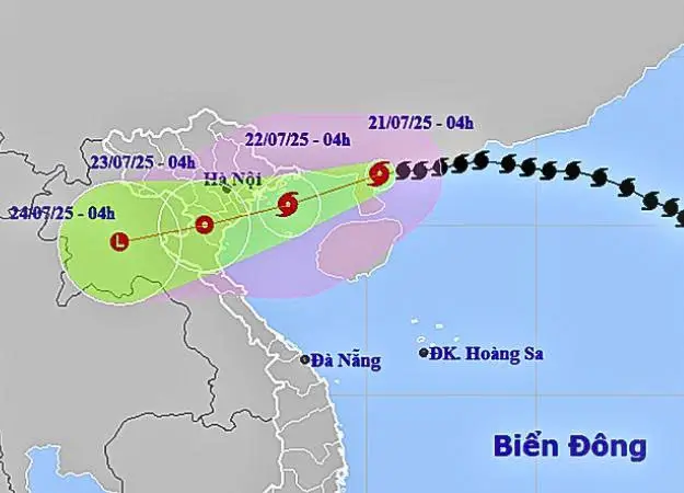 Công ty CP Bến xe Hà Nội khuyến cáo hành khách chủ động phòng tránh bão số 3