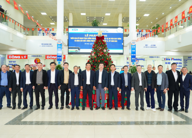 Công ty CP Bến xe Hà Nội phát động triển khai Kế hoạch tăng cường đảm bảo ANTT, ATGT và Nâng cao chất lượng phục vụ hành khách dịp Lễ, Tết 2026